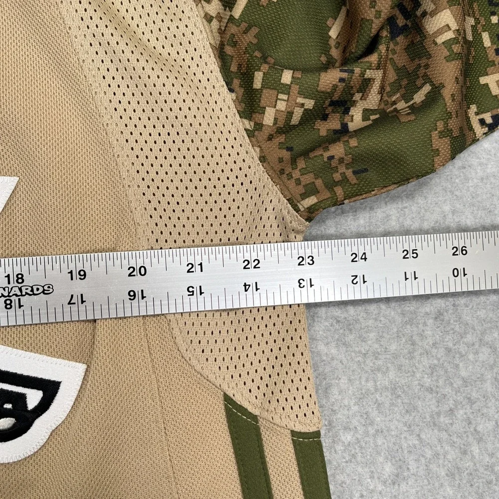 Adidas Pittsburgh Penguins Camo Veterans Day Practice Jersey Mens 52 / L Hockey